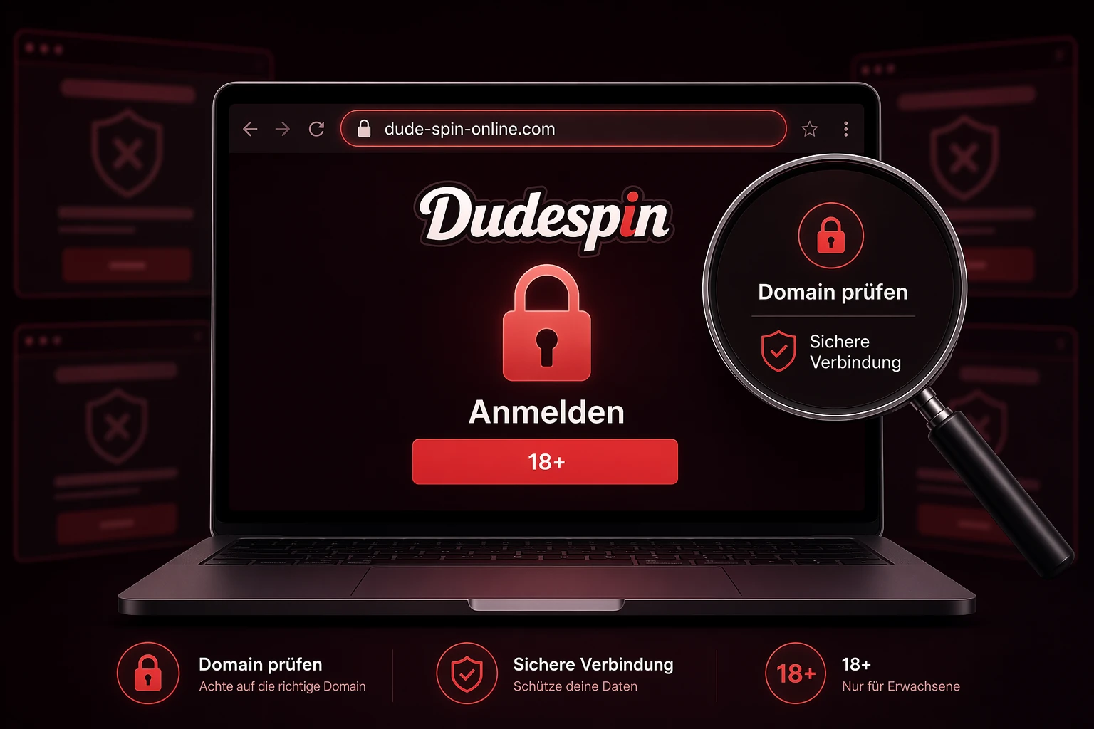 Die echte Login-Seite von einer Fälschung unterscheiden