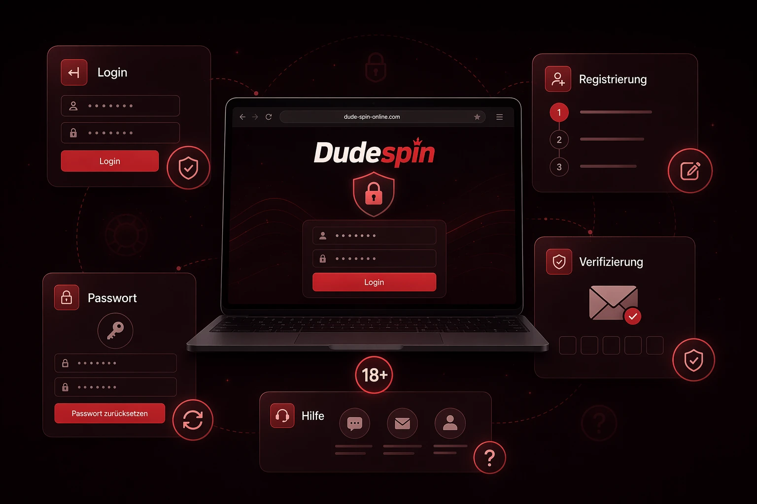 Fragen rund um Login und Registrierung